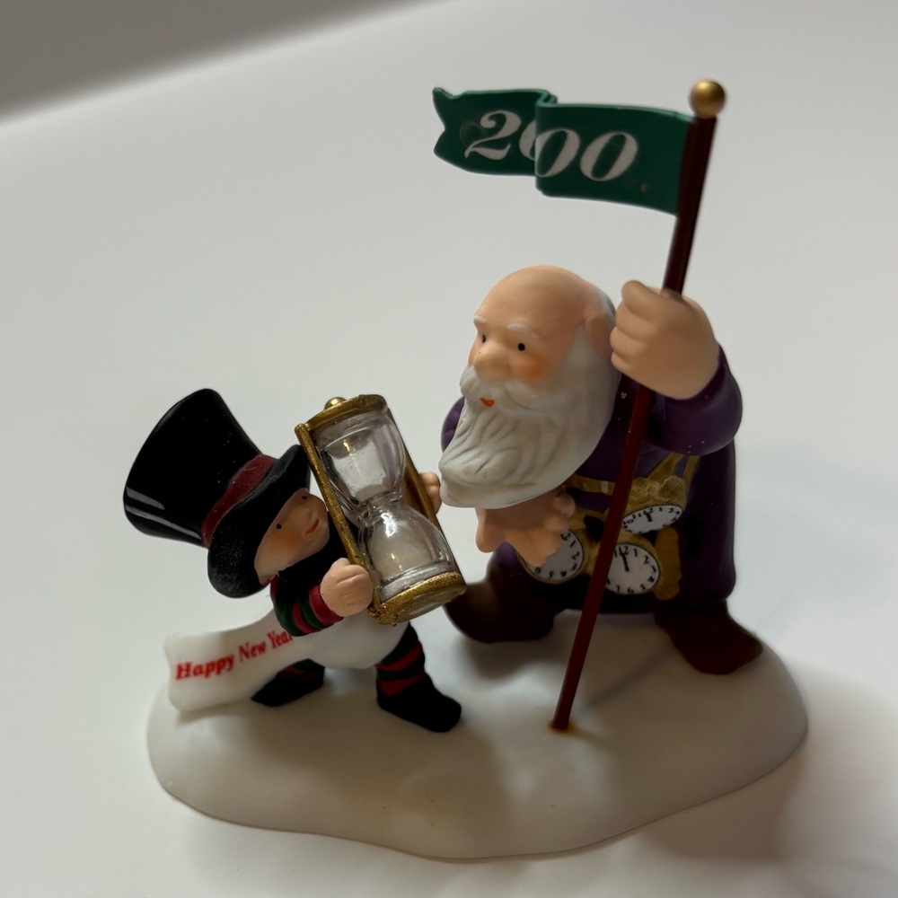 Dept 56 North Pole series Happy New year figures